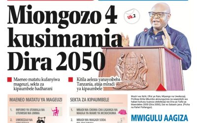Habari kubwa za Magazeti ya Tanzania leo Juni 1, 2026 - Global Publishers