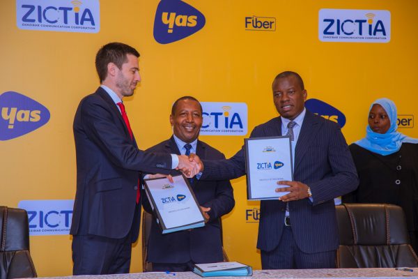 Yas Fiber Kuwekeza Shilingi Bilioni 300 Kupanua Mkonga Wa Mawasiliano Zanzibar Kwa Kushirikiana Na Zictia