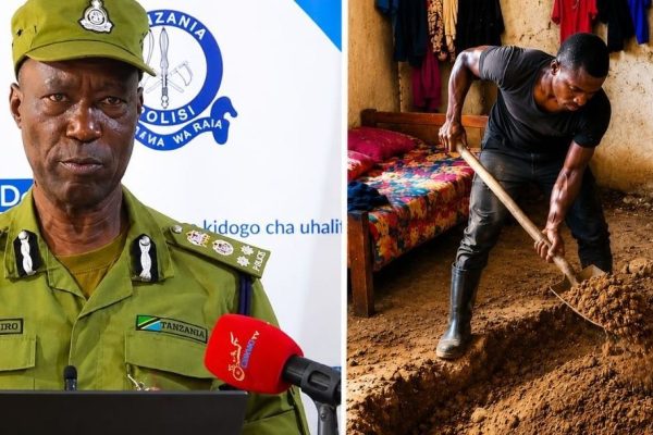 Kijana Akamatwa kwa Tuhuma za Kumuua Baba Yake na Kumfukia Ndani ya Nyumba Dar – Video