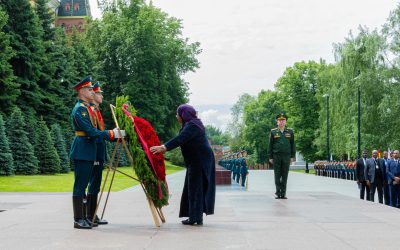 Rais Samia Aweka Shada la Maua Kaburi la Askari Asiyejulikana Moscow - Global Publishers