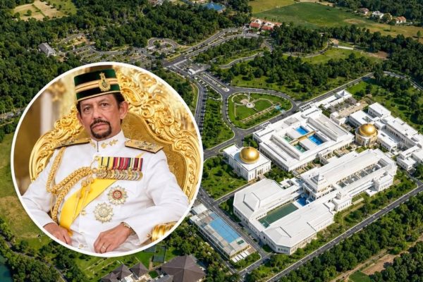 Jumba la Sultan wa Brunei Lavunja Rekodi Duniani, Lina Vyumba 1,788 na Mabafu 257