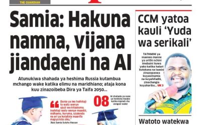 Habari kubwa za Magazeti ya Tanzania leo Juni 5, 2026 - Global Publishers