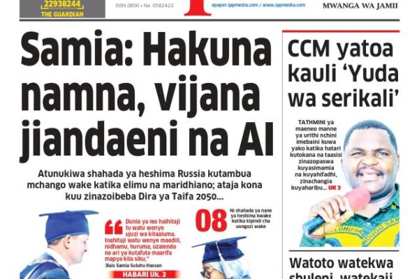 Habari kubwa za Magazeti ya Tanzania leo Juni 5, 2026