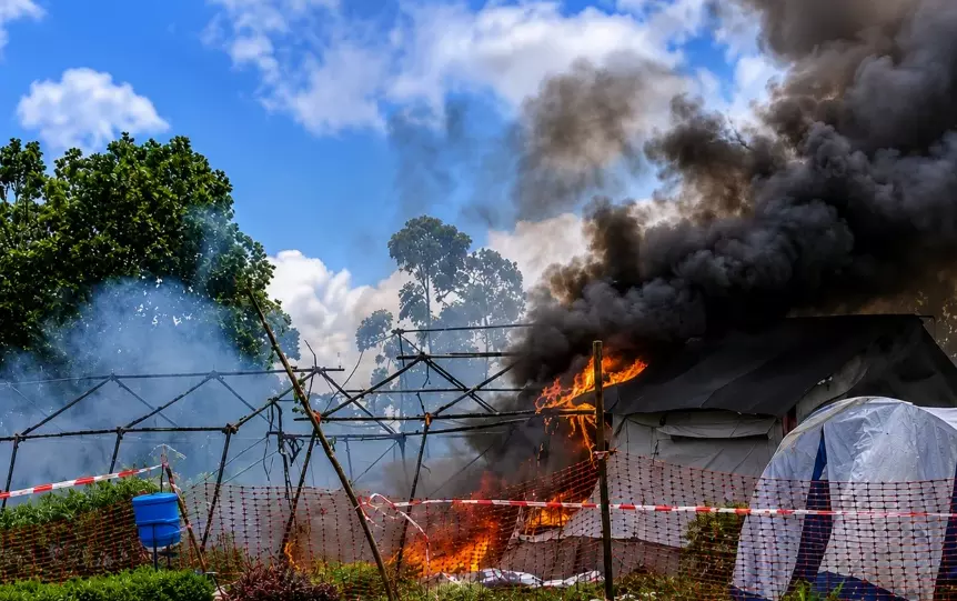 Hospitali ya Ebola Yateketezwa Baada ya Kisa cha Kijana Kufariki