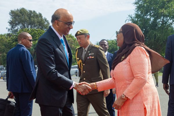 Rais Samia Aongoza Mapokezi ya Rais wa Singapore Ikulu ya Dar (Picha +Video)