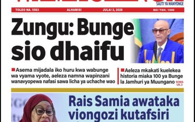 Habari kubwa za Magazeti ya Tanzania leo Julai 2, 2026 - Global Publishers
