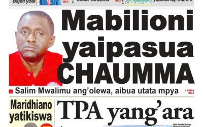 Habari kubwa za Magazeti ya Tanzania leo Julai 5, 2026 - Global Publishers