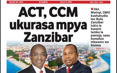 Habari kubwa za Magazeti ya Tanzania leo Julai 9, 2026 - Global Publishers