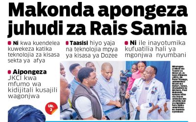 Habari kubwa za Magazeti ya Tanzania leo Julai 17, 2026 - Global Publishers