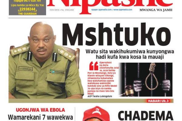 Habari kubwa za Magazeti ya Tanzania leo Julai 18, 2026