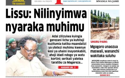 Habari kubwa za Magazeti ya Tanzania leo Julai 22, 2026 - Global Publishers