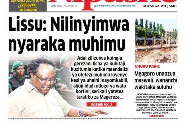 Habari kubwa za Magazeti ya Tanzania leo Julai 22, 2026