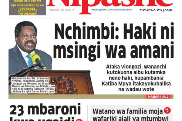 Habari kubwa za Magazeti ya Tanzania leo Julai 25, 2026