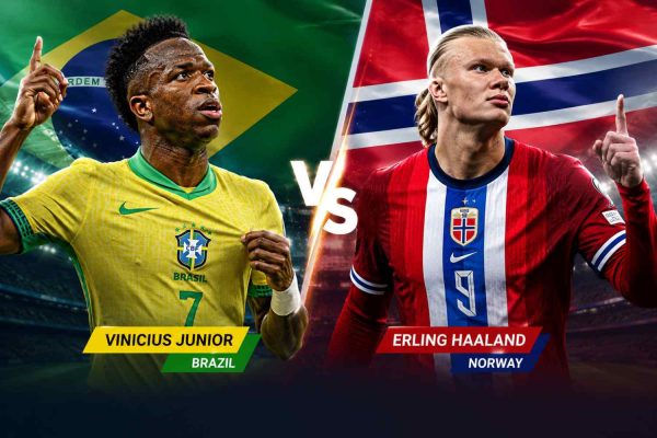 Brazil vs Norway leo, Pambano la Kasi, Mbinu, Haaland Kongoza Mashambulizi