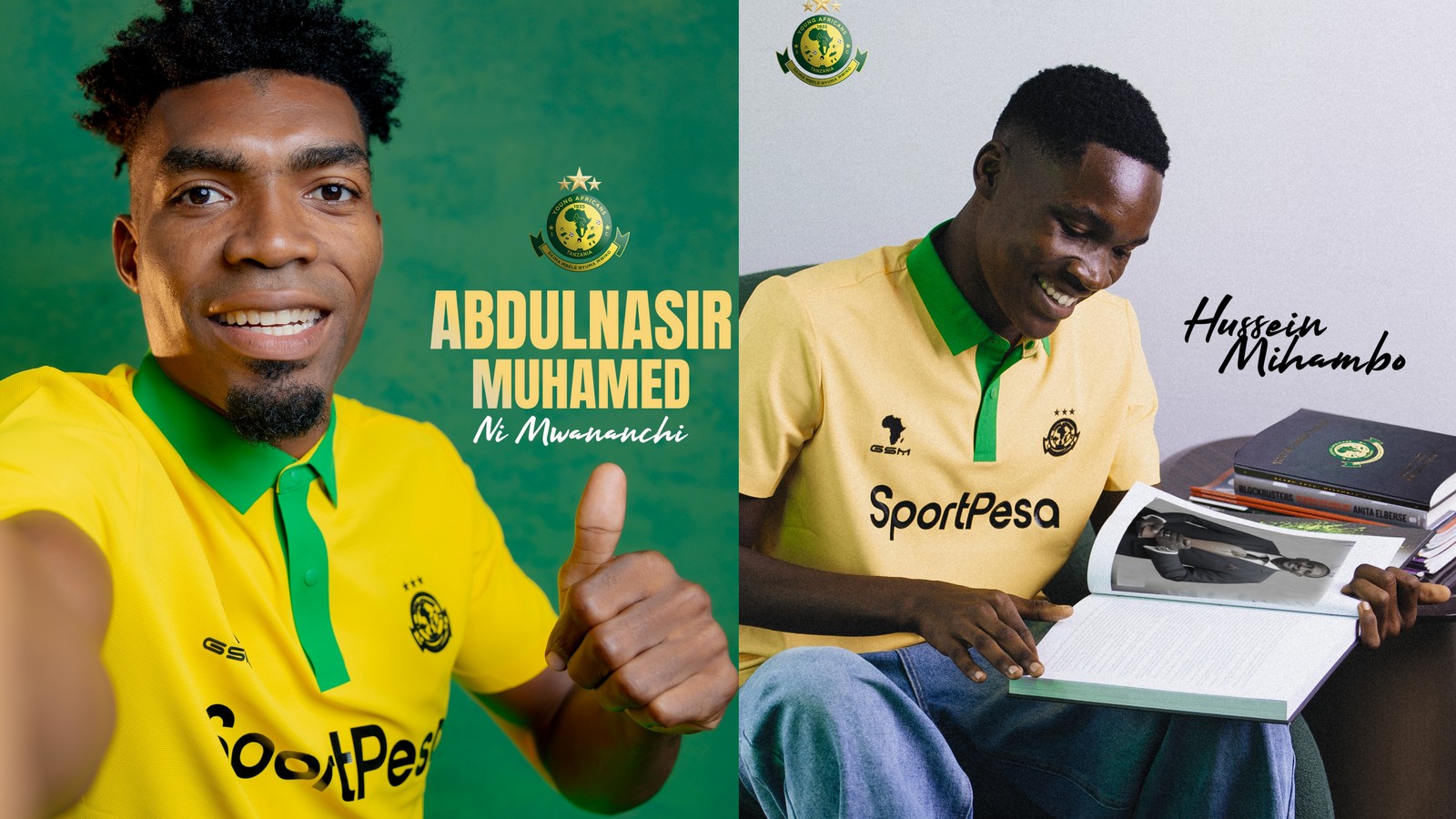 Yanga Yawatambulisha Mihambo na Abdulnassir ‘Gamal’ Kutoka Mashujaa