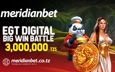 Meridianbet Yazindua Big Win Battle, Shindania Zawadi za Tsh Milioni 3 - Global Publishers