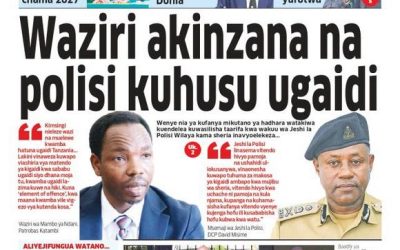 Habari kubwa za Magazeti ya Tanzania leo Julai 30, 2026 - Global Publishers