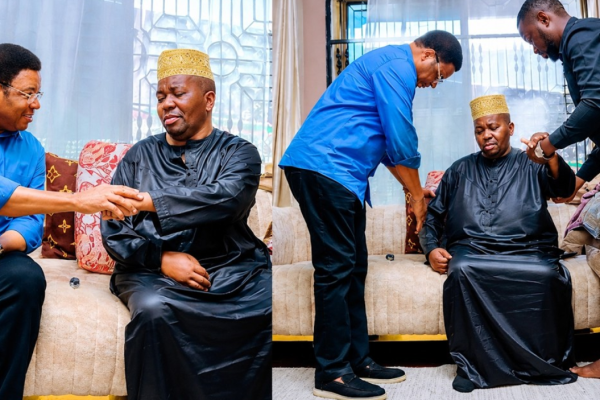 Video: Majaliwa Amtembelea Mkubwa Fella, Amkabidhi Msaada wa Milioni 20