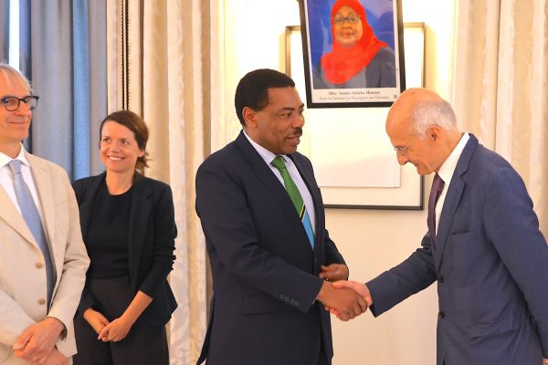 Waziri Mkuu Mwigulu Akutana na Makamu wa Rais wa Kampuni ya ALSTOM Nchini Ufaransa