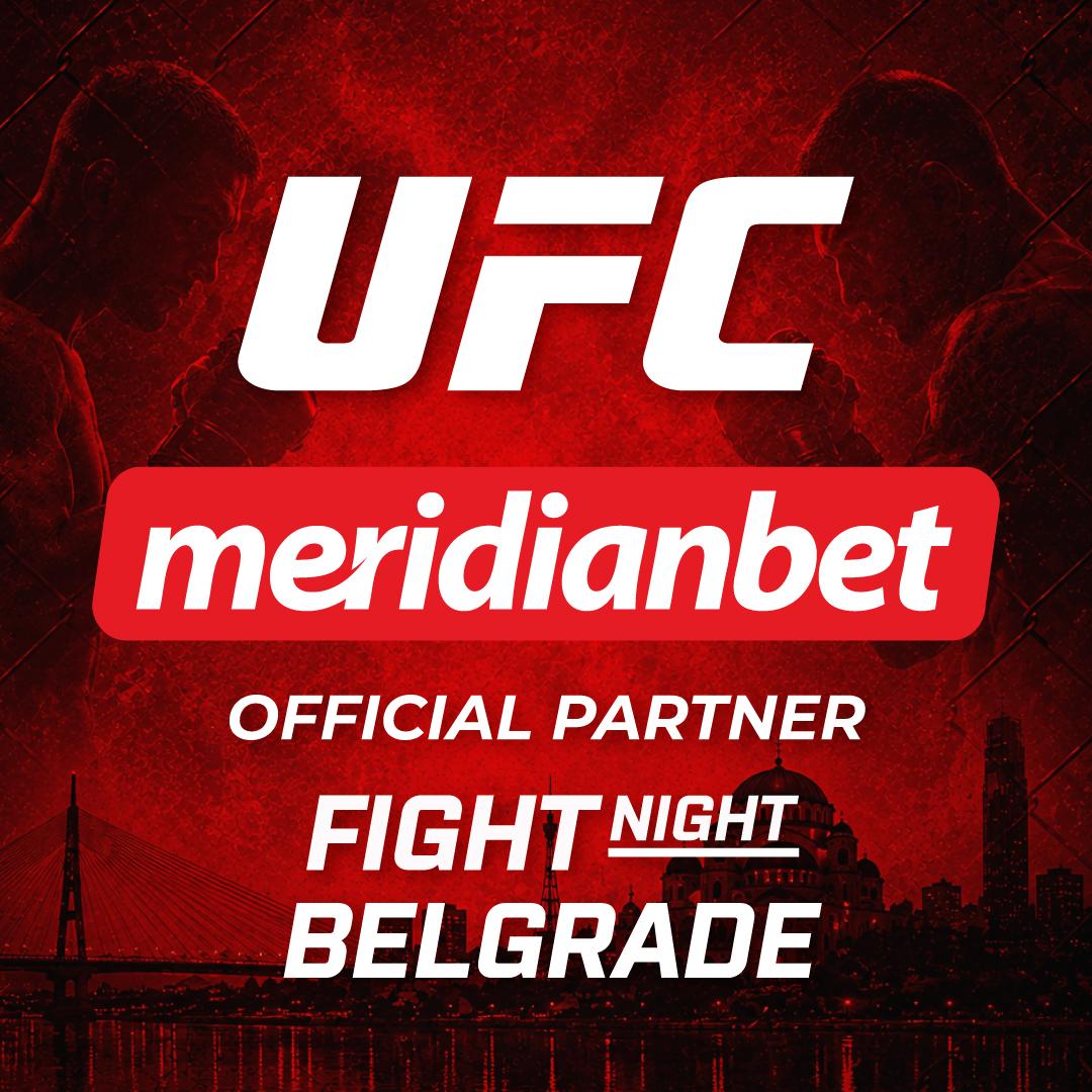 Meridianbet Yaandika Historia kwa Ushirikiano na UFC Serbia