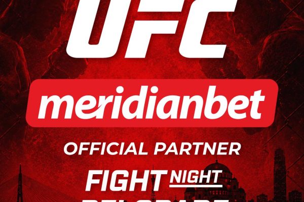 Meridianbet Yaandika Historia, Yakuwa Mshirika Rasmi wa UFC Fight Night Serbia