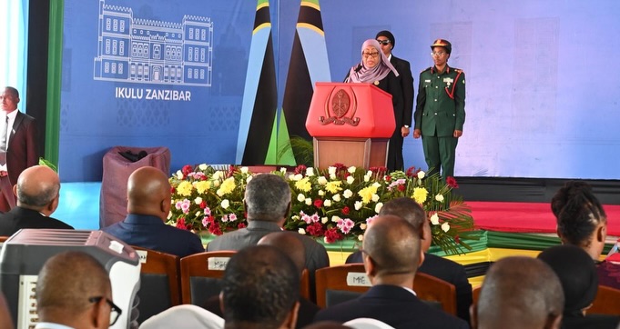 Rais Samia Apongeza Hatua ya Maridhiano ya Kisiasa Zanzibar (Picha +Video)