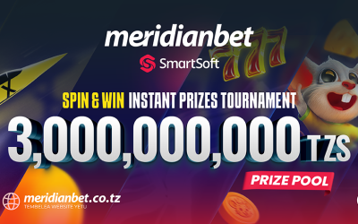 Meridianbet Yazindua SmartSoft Spin & Win; Zawadi ya Milioni 3 Papo Hapo - Global Publishers