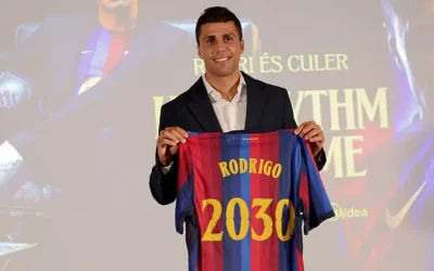 Rodri Arejea Hispania, Ajiunga na Barcelona kwa Miaka Minne, Aaga Man City - Global Publishers