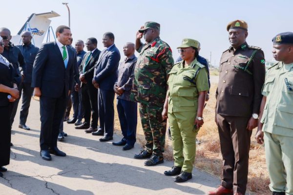 Dkt. Mwigulu awasili Katavi Kushiriki Jubilei ya Miaka 25 ya Jimbo Katoliki la Mpanda