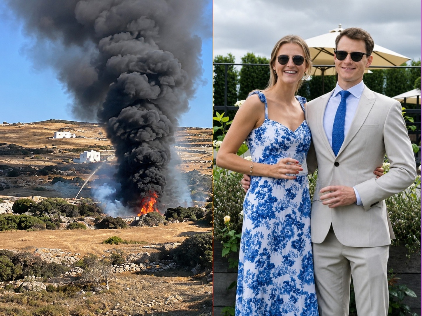 Maharusi Wafariki Dunia Katika Ajali ya Helikopta Wakiwa Honeymoon