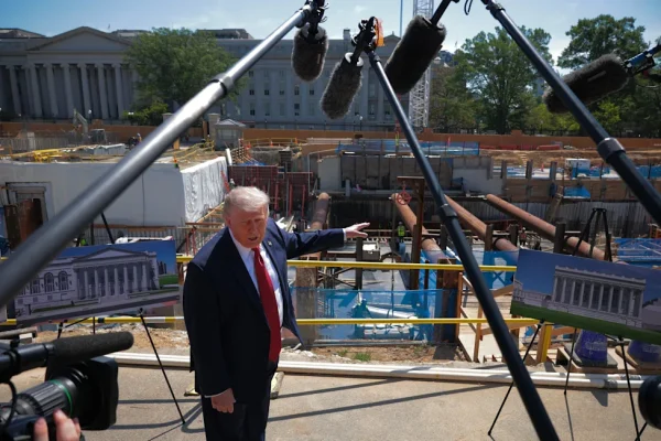 Trump Aomba Mahakama Kuruhusu Ujenzi wa Ukumbi wa Ikulu Kuendelea