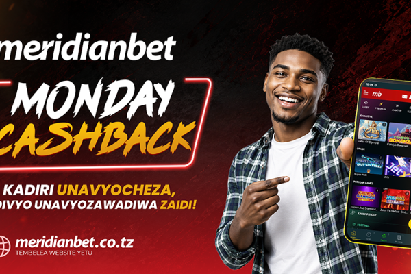 Meridianbet Yaleta Raha Mpya ya Kubashiri Kupitia 100% Cash Back