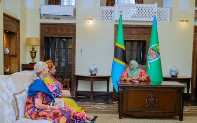 Rais Samia Akutana na Msanii Mkongwe Yvonne Chaka Chaka - Global Publishers