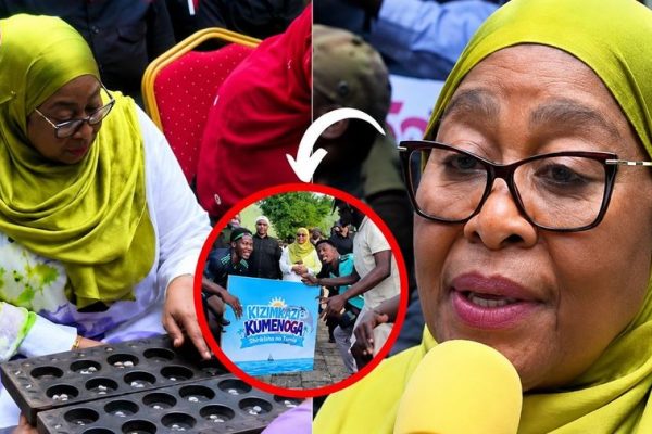 Rais Samia Awapongeza Wazanzibar Kwa Kudumisha Amani, Afananisha Siasa Na Simba Na Yanga (Picha +Video)