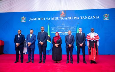 Rais Samia na Makamu Wake Ndejembi Walivyopiga Picha na Viongozi - Global Publishers