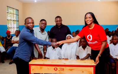 Wanafunzi Ihowanja Wapata Madarasa, Madawati Kutoka Vodacom - Global Publishers