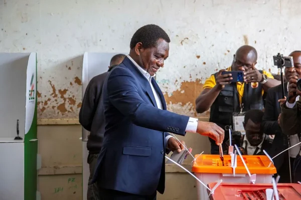 Hichilema Atangazwa Mshindi  Uchaguzi wa Urais Zambia