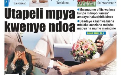 Habari kubwa za Magazeti ya Tanzania leo Agosti 6, 2026 - Global Publishers
