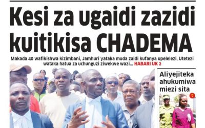 Habari kubwa za Magazeti ya Tanzania leo Agosti 7, 2026 - Global Publishers