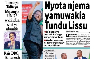 Habari kubwa za Magazeti ya Tanzania leo Agosti 18, 2026 - Global Publishers