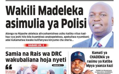 Habari kubwa za Magazeti ya Tanzania leo Agosti 19, 2026 - Global Publishers