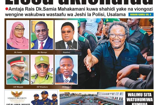 Habari kubwa za Magazeti ya Tanzania leo Agosti 22, 2026