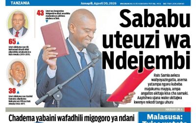 Habari kubwa za Magazeti ya Tanzania leo Agosti 30, 2026 - Global Publishers