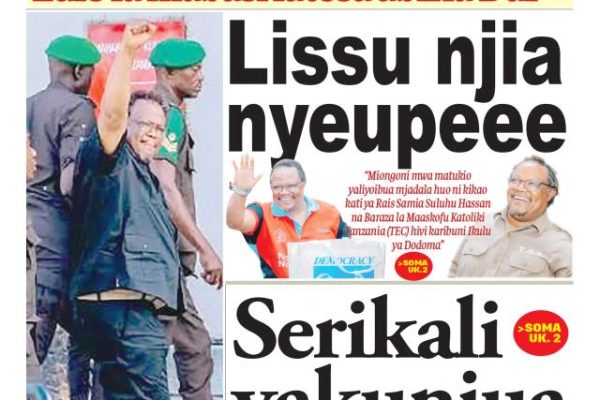 Habari kubwa za Magazeti ya Tanzania leo Agosti 20, 2026