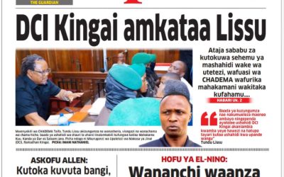 Habari kubwa za Magazeti ya Tanzania leo Septemba 19, 2026 - Global Publishers