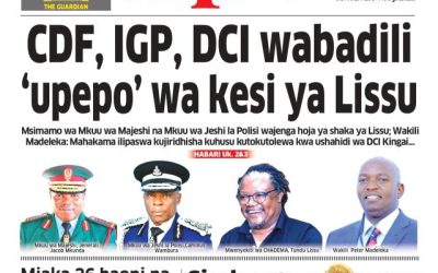 Habari kubwa za Magazeti ya Tanzania leo Septemba 21, 2026 - Global Publishers