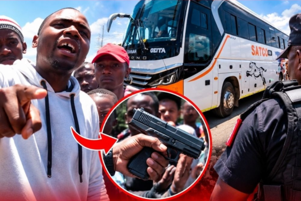 Video: Dereva wa Basi Satco Adaiwa Kutishiwa kwa Bastola Dodoma
