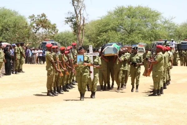 Miili ya Askari Watano Waliofariki Katika Ajali Yaagwa Singida (Picha +Video)