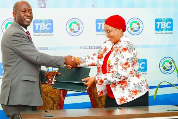 UCSAF na TBC Wasaini Mkataba wa Kuimarisha Ushirikiano