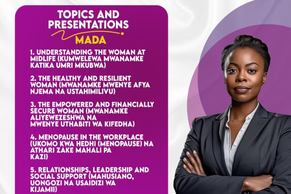 Wakati wa Kuzungumza Kuhusu Menopauzi na Andropauzi, Golden Jubilee Oktoba 31, 2026